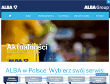 Tablet Screenshot of krakow.alba.com.pl